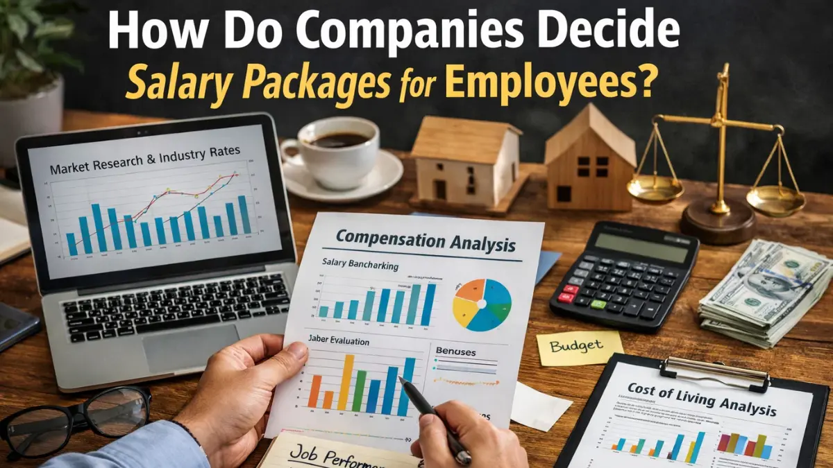 How Do Companies Decide Salary Packages for Employees?