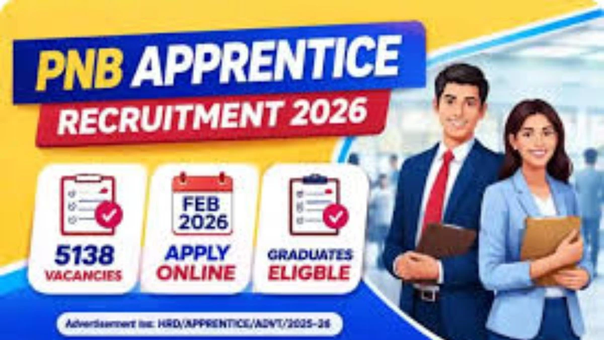 PNB Apprentice Vacancy 2026 Registration Open